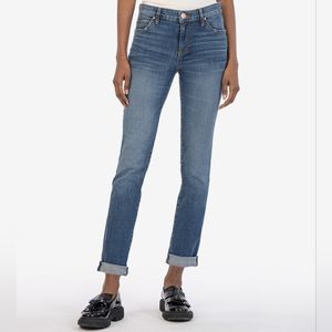 Kut From the Kloth Catherine Mid Rise Boyfriend Jeans Size 4